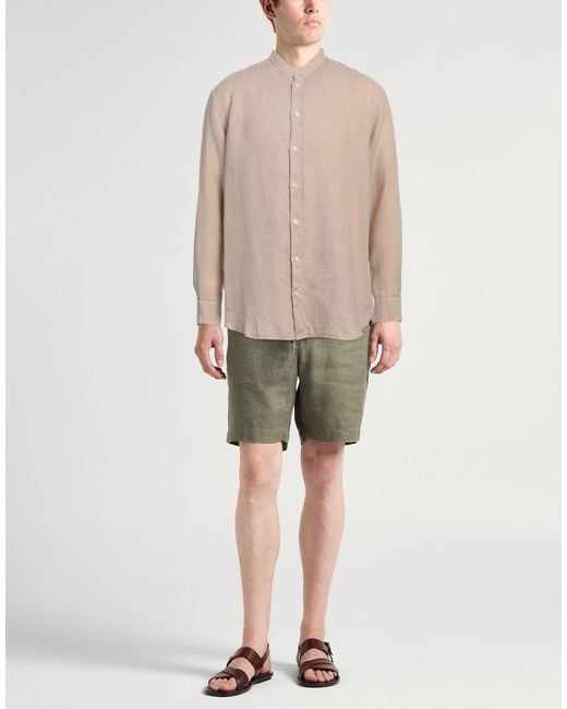 Emporio Armani Natural Shirt Linen for men