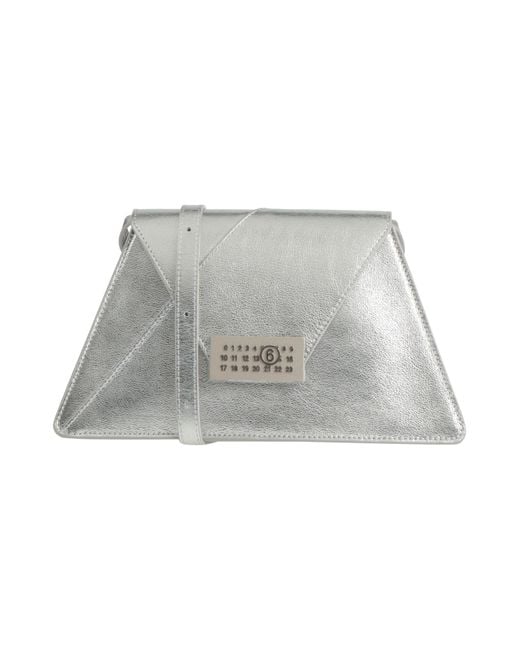 Bolso con bandolera MM6 by Maison Martin Margiela de color White