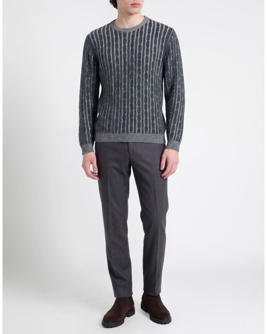 Bellwood Blue Dark Sweater Cotton, Wool, Cashmere for men