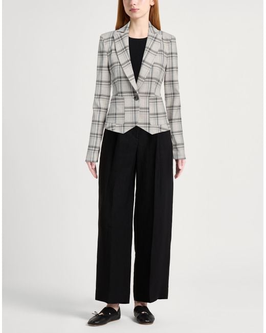 Patrizia Pepe Gray Blazer