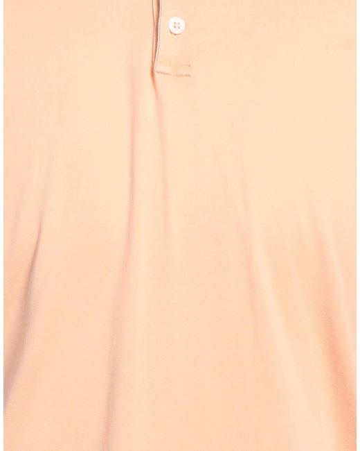 Daniele Fiesoli Pink Polo Shirt Cotton for men