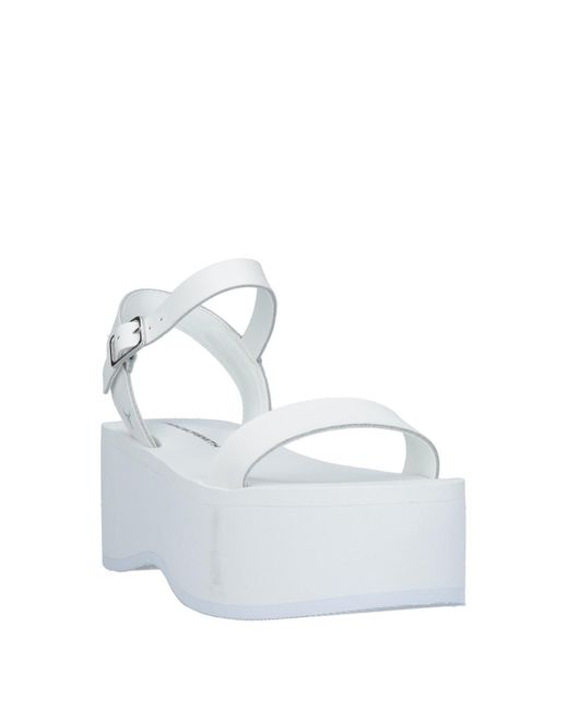 Windsor Smith White Sandals Soft Leather
