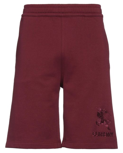 Shorts et bermudas Burberry pour homme en coloris Red