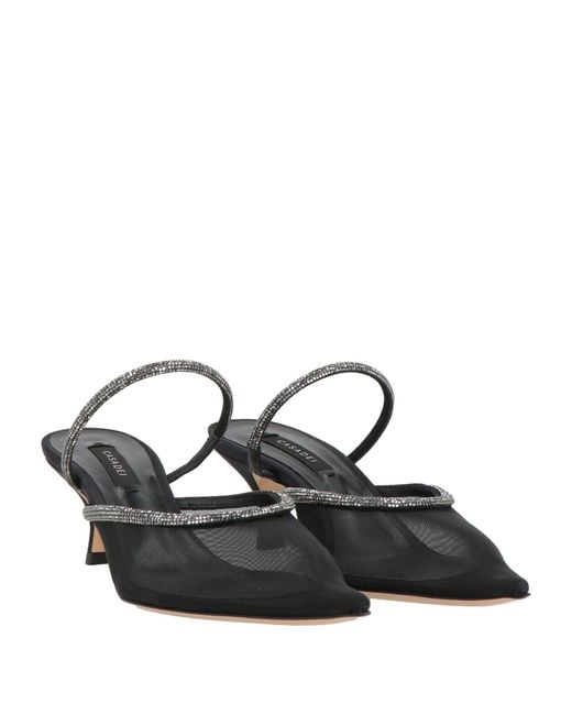 Casadei White Mules & Clogs