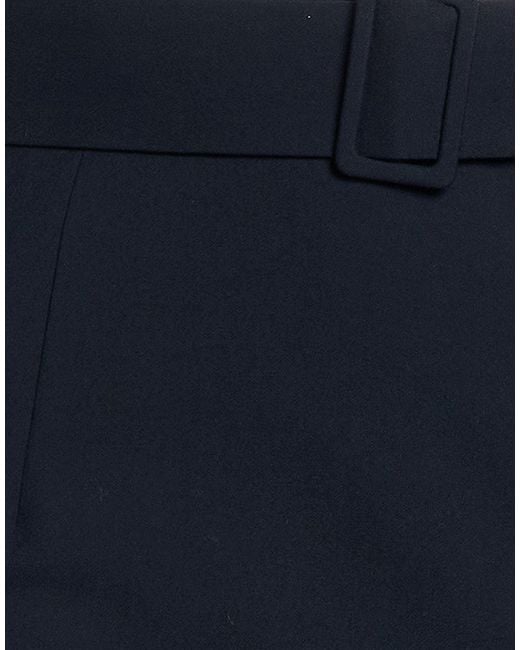 Marella Blue Midi Skirt Polyester, Viscose, Elastane