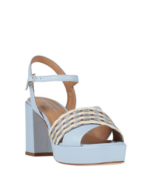 Gianmarco Sorelli Blue Sandals