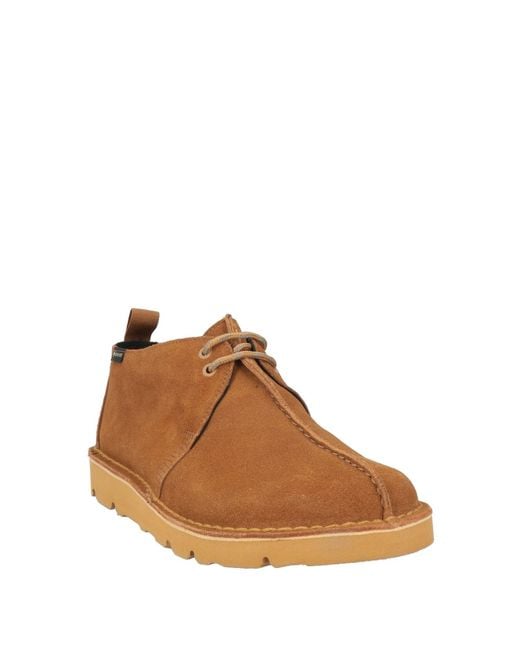 Clarks Brown Camel Ankle Boots Leather for men