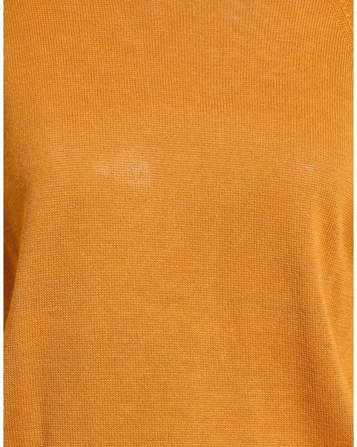 CROCHÈ Orange Turtleneck