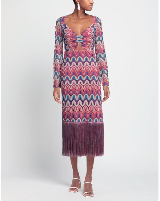 PATBO Purple Midi-Kleid