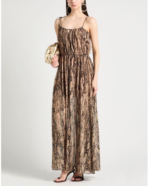 Just Cavalli Natural Maxi Dress