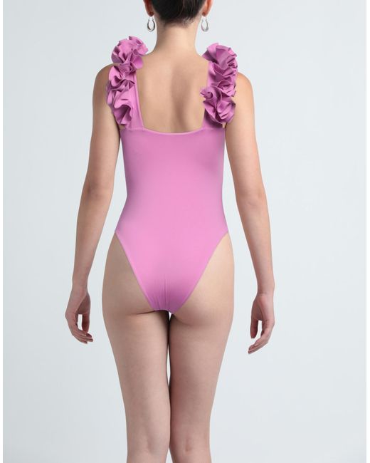 Maygel Coronel Pink One-piece Swimsuit