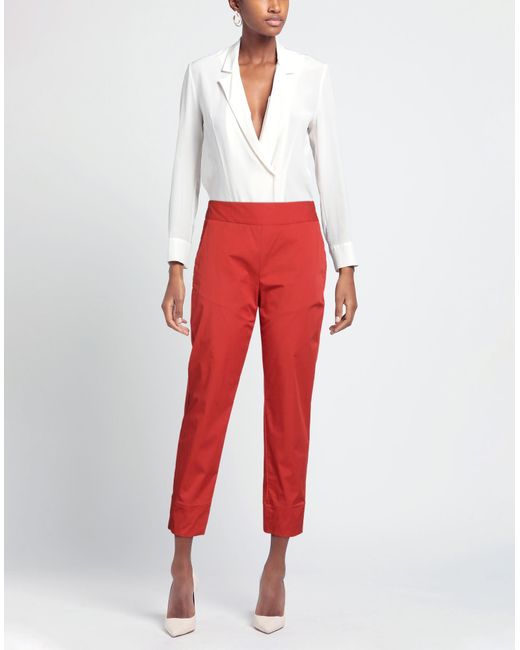 ALESSIA SANTI Red Pants