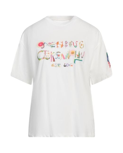 Opening Ceremony White T-Shirt Cotton