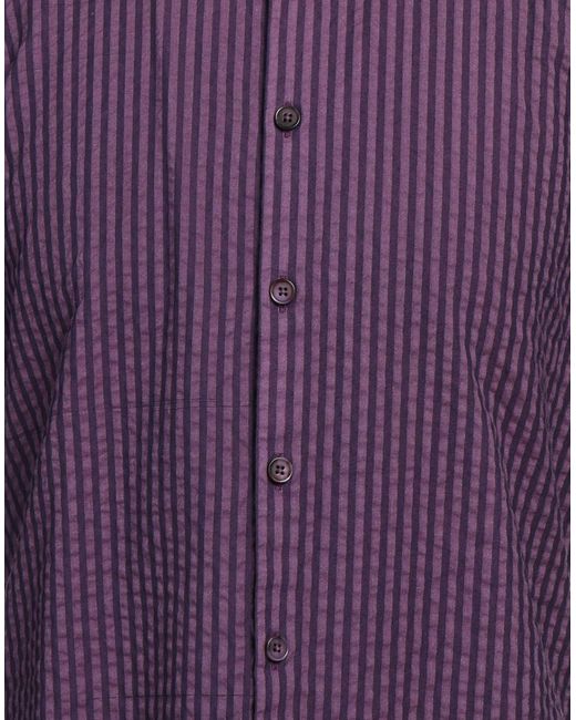 Camisa Lardini de hombre de color Purple