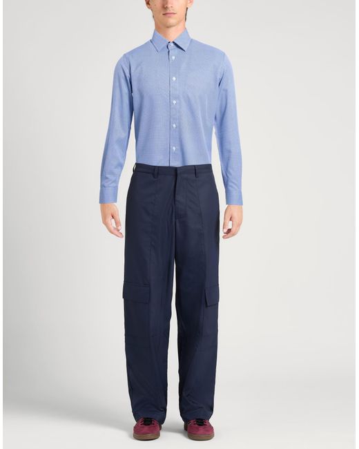 Scotch & Soda Blue Shirts for men