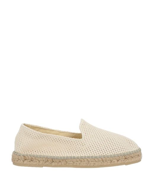 Manebí Natural Cream Espadrilles Textile Fibers for men