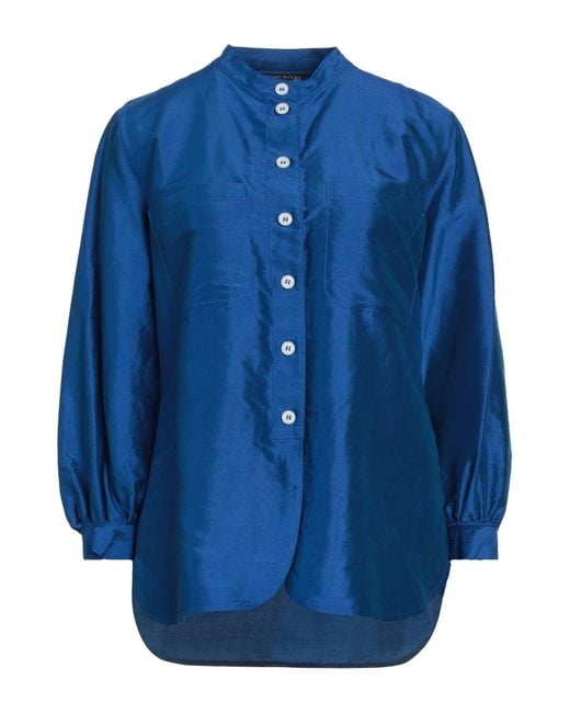 Brian Dales Blue Shirt