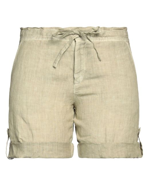 120% Lino Natural Shorts & Bermuda Shorts