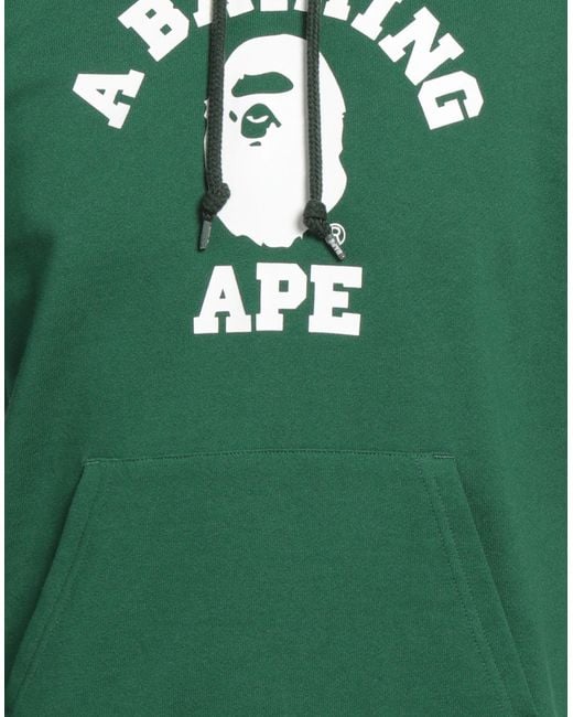 A Bathing Ape Green Sweatshirt for men