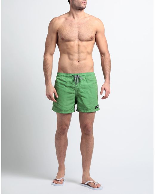 Sundek Green Swim Trunks for men