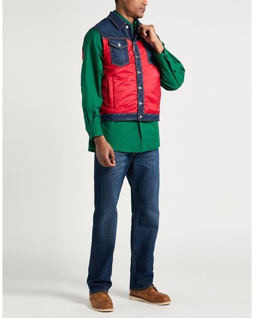 DSquared² Red Gilet for men
