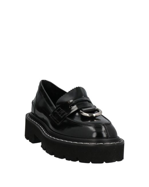 MSGM Black Loafer