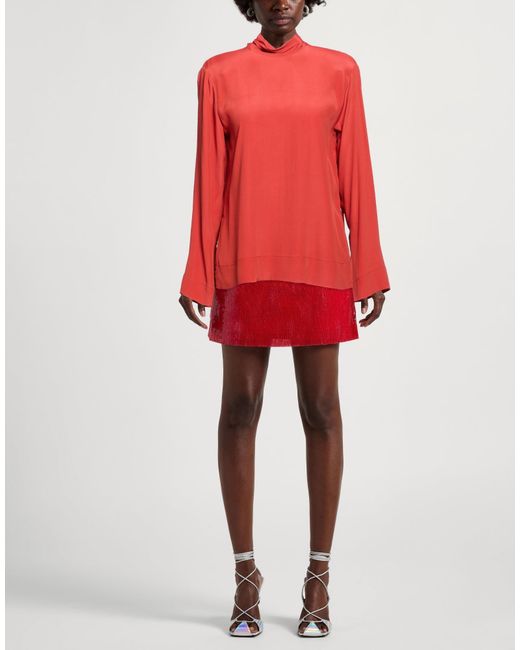 Ottod'Ame Red Rust Top Acetate, Silk