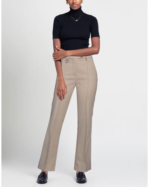 Tela Gray Pants Polyester, Virgin Wool, Elastane