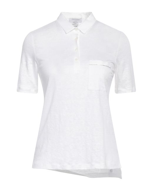 Gran Sasso White Polo Shirt