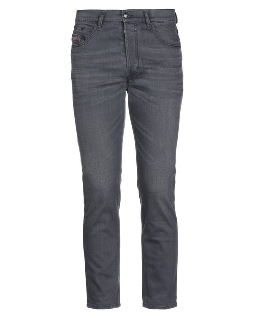 DIESEL Denim Pants in Steel Grey (Gray) for Men - Lyst