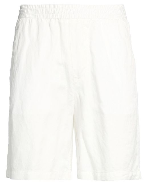ARMANI EXCHANGE White Shorts & Bermuda Shorts for men