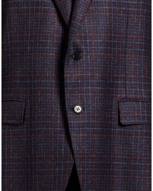 Canali Blue Blazer Wool for men