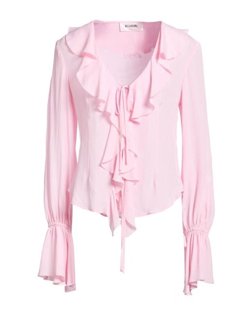 Blugirl Blumarine Pink Shirts
