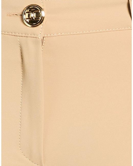 Elisabetta Franchi Natural Pants Polyamide, Elastane