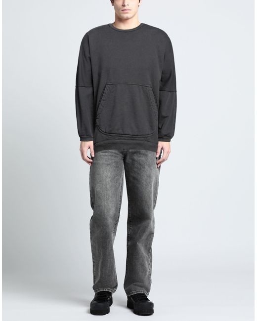 Novemb3r Gray Sweatshirt for men