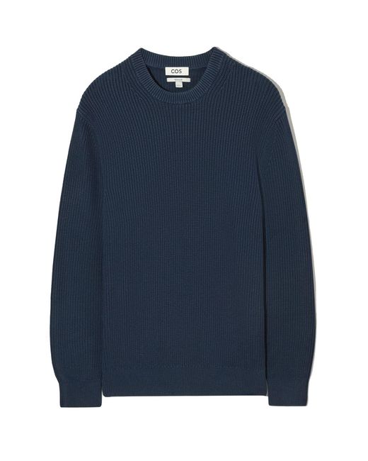 COS Sweater in Blue | Lyst