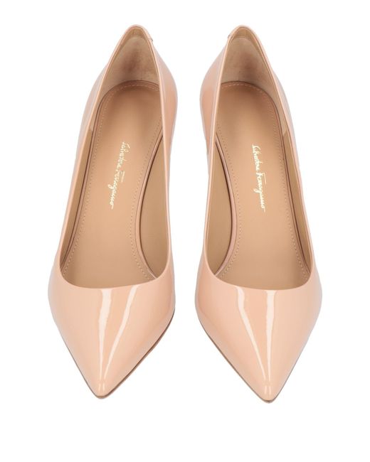 Ferragamo Pink Pumps