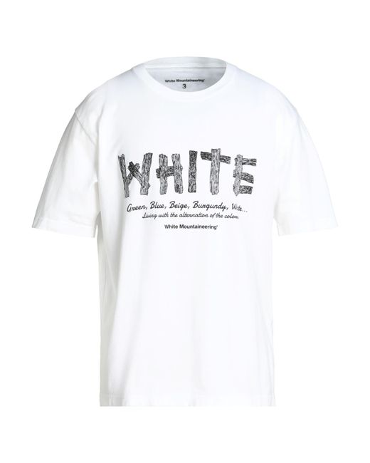 White Mountaineering White T-shirt for men