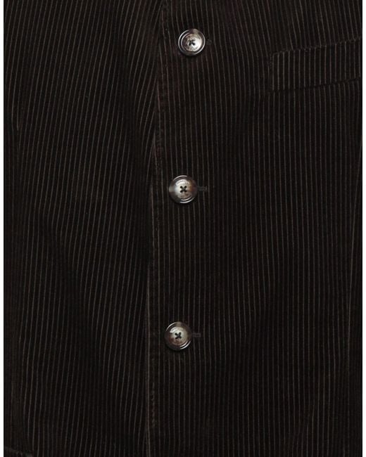 Windsor. Black Dark Blazer Cotton for men