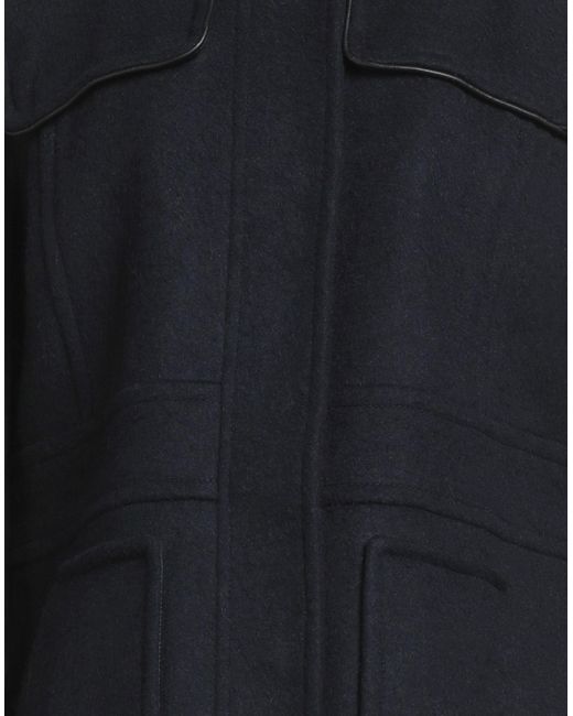 Barbour Black Midnight Coat Wool, Polyamide, Polyester