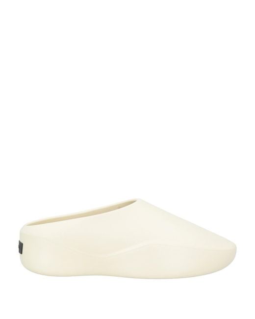 Fear Of God Natural Ivory Mules & Clogs Rubber