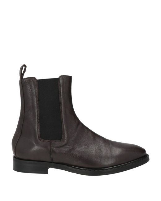 Bruglia Black Ankle Boots