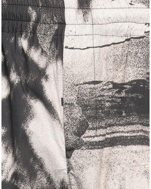 MSGM Gray Shorts & Bermuda Shorts for men
