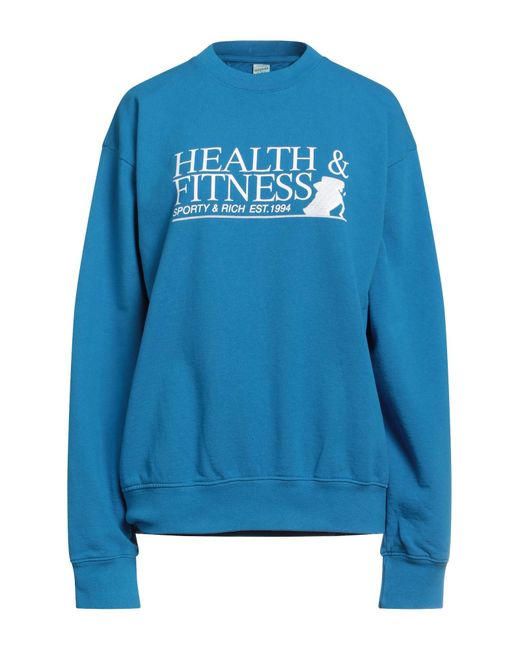 Sweat-shirt Sporty & Rich en coloris Blue
