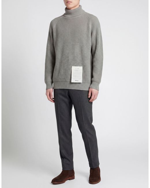 Ballantyne Gray Turtleneck Cashmere for men