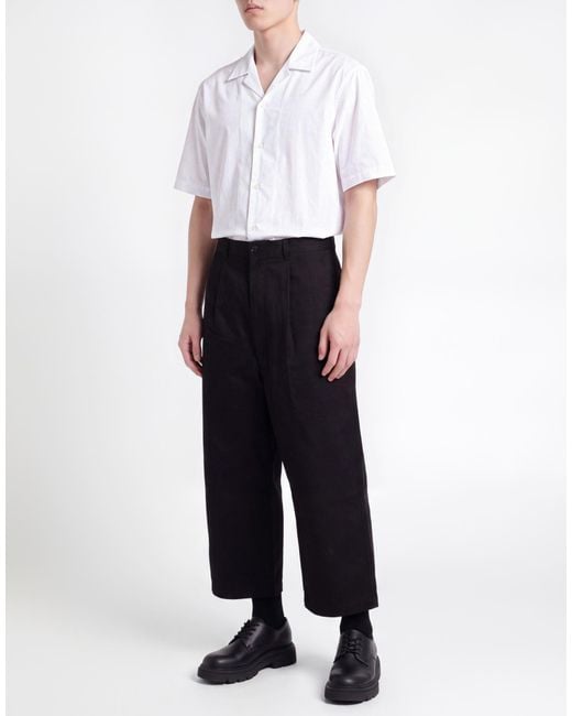 Junya Watanabe Black Pants Cotton for men