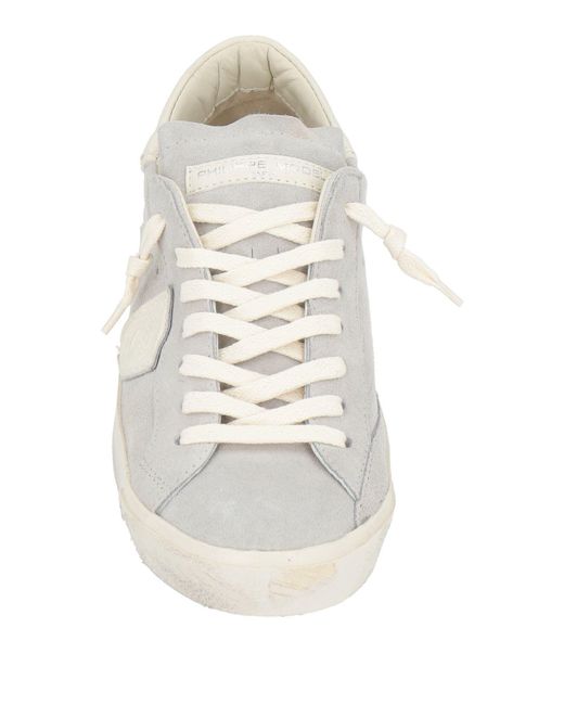 Philippe Model White Sneakers Leather for men