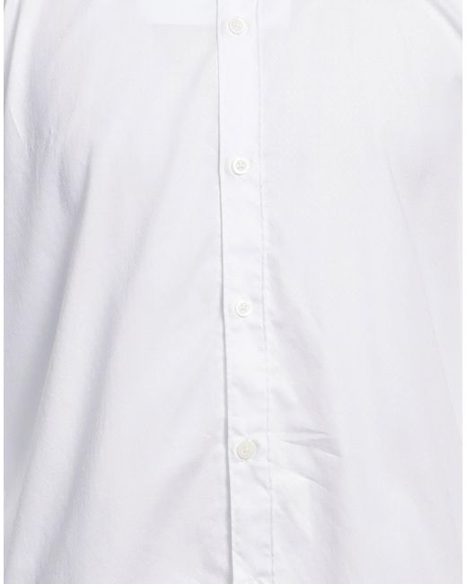 Grey Daniele Alessandrini Hemd in White für Herren