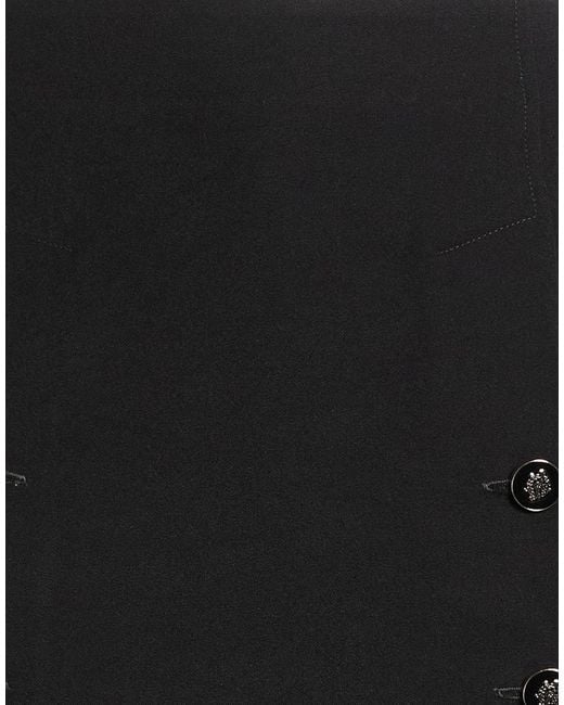 Kocca Black Mini Skirt Polyester, Viscose, Elastane