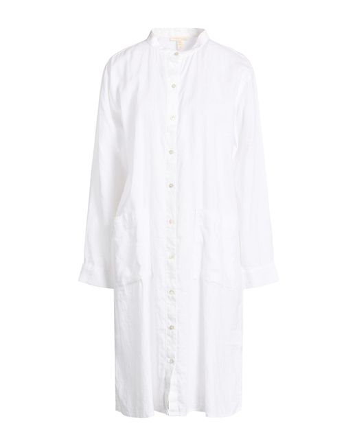 Eileen Fisher White Midi Dresses